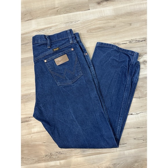 Wrangler Other - Wrangler Men's Jeans Cowboy Cut 13MWZ Pro Rodeo Indigo Denim Original Fit 38x30